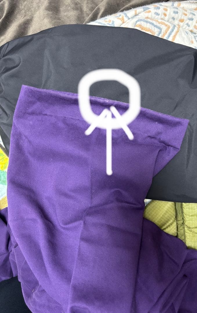 ＜6(ROKU)＞タック パンツ パープル34