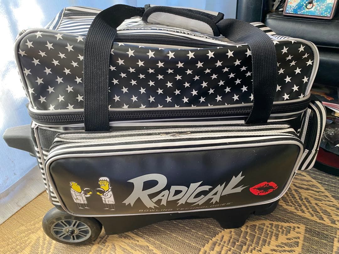 プ*ま様 注目度UP ラディカル　2個入りボウリングキャリーバッグ