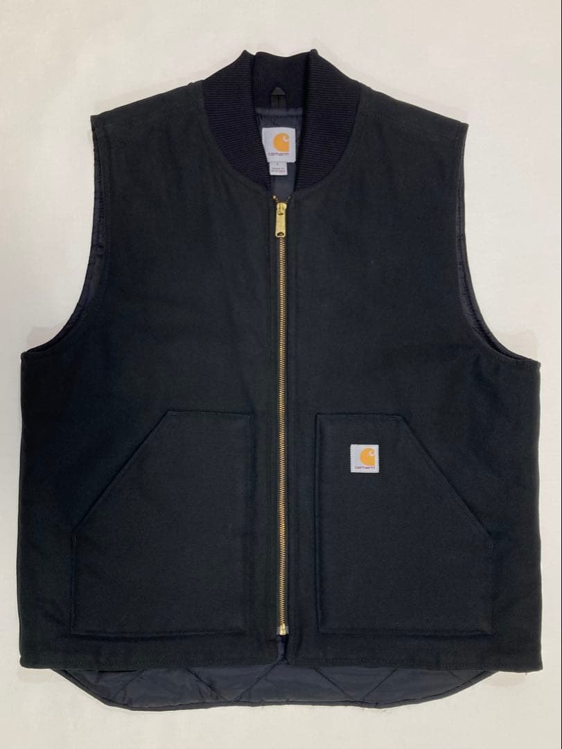 Carhartt カーハート ダックベスト V01 Lサイズ BLK 美品