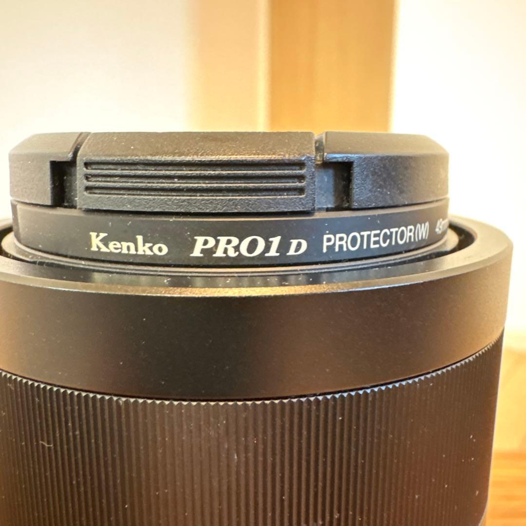 Sony Sonnar T* FE 55mm F1.8 ZA フィルター付き