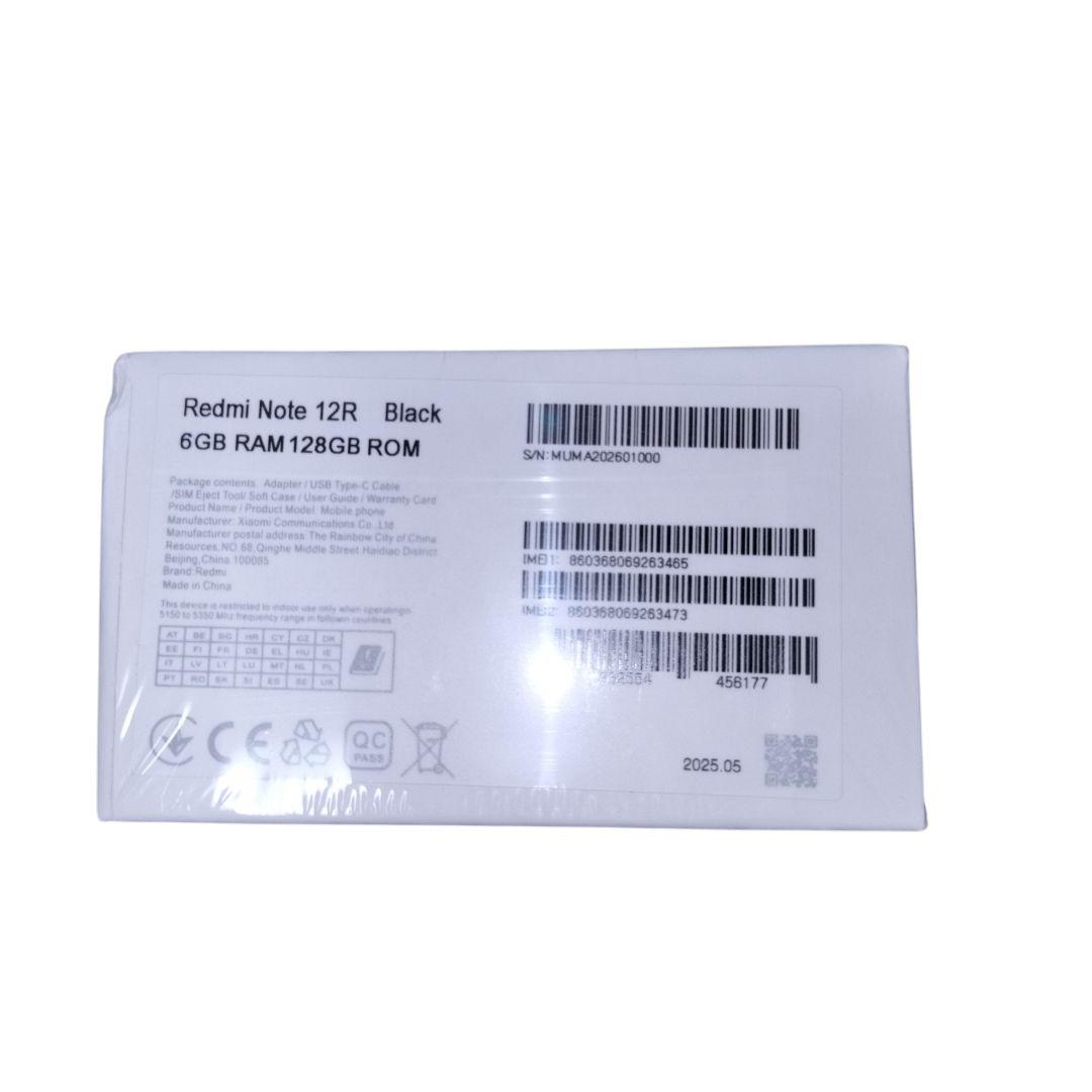Xiaomi Redmi 12R 6GB/128GB スマートフォンブラック5G