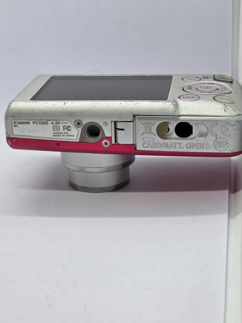 【ジャンク】キャノン Canon IXY DIGITAL 110 IS ピンク