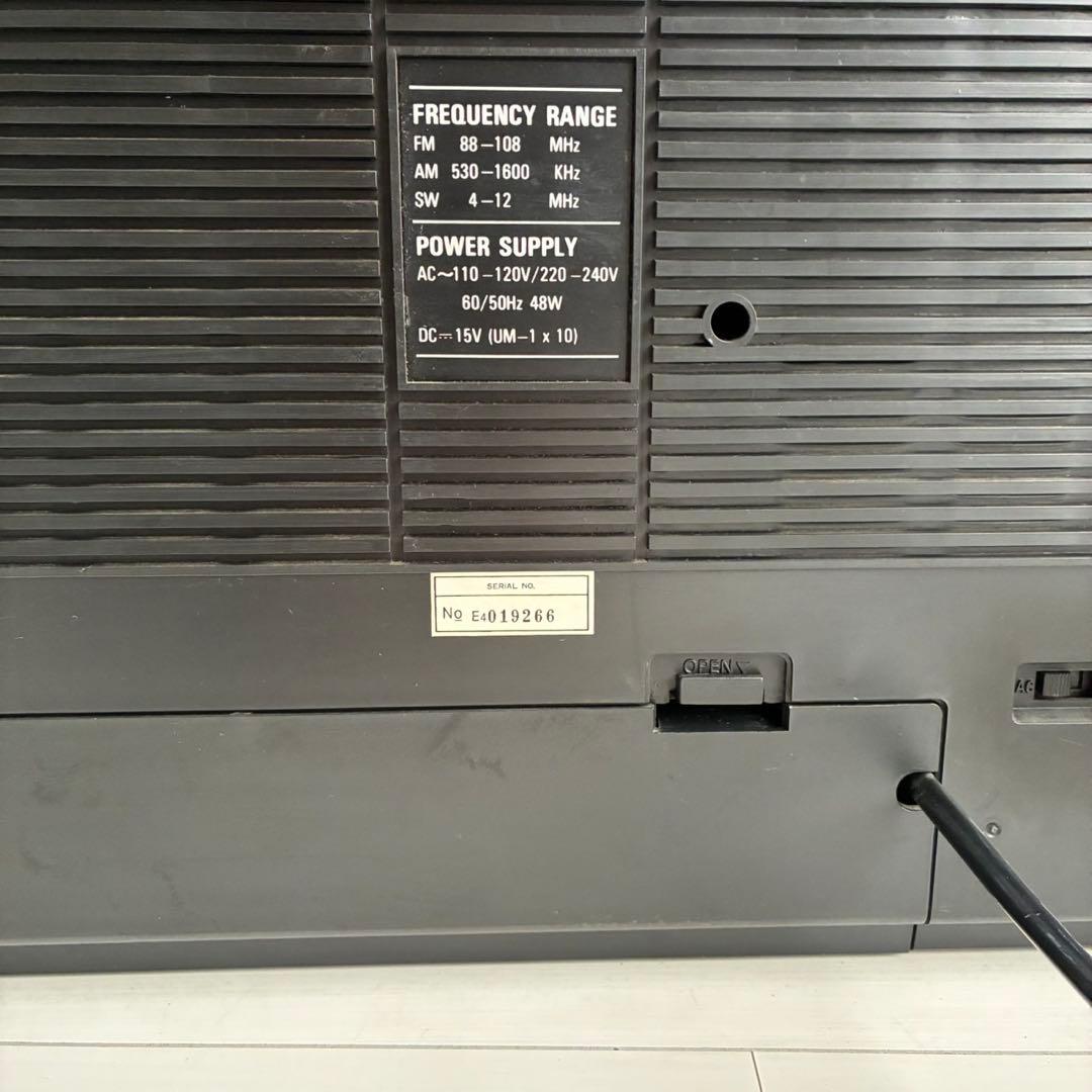 当時物　LASONIC[ラソニック] TRC-975 ラジカセ