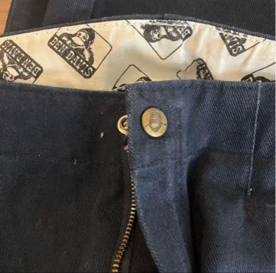 90s Ben Davis フリスコパンツ　USA製　ネイビー　W32