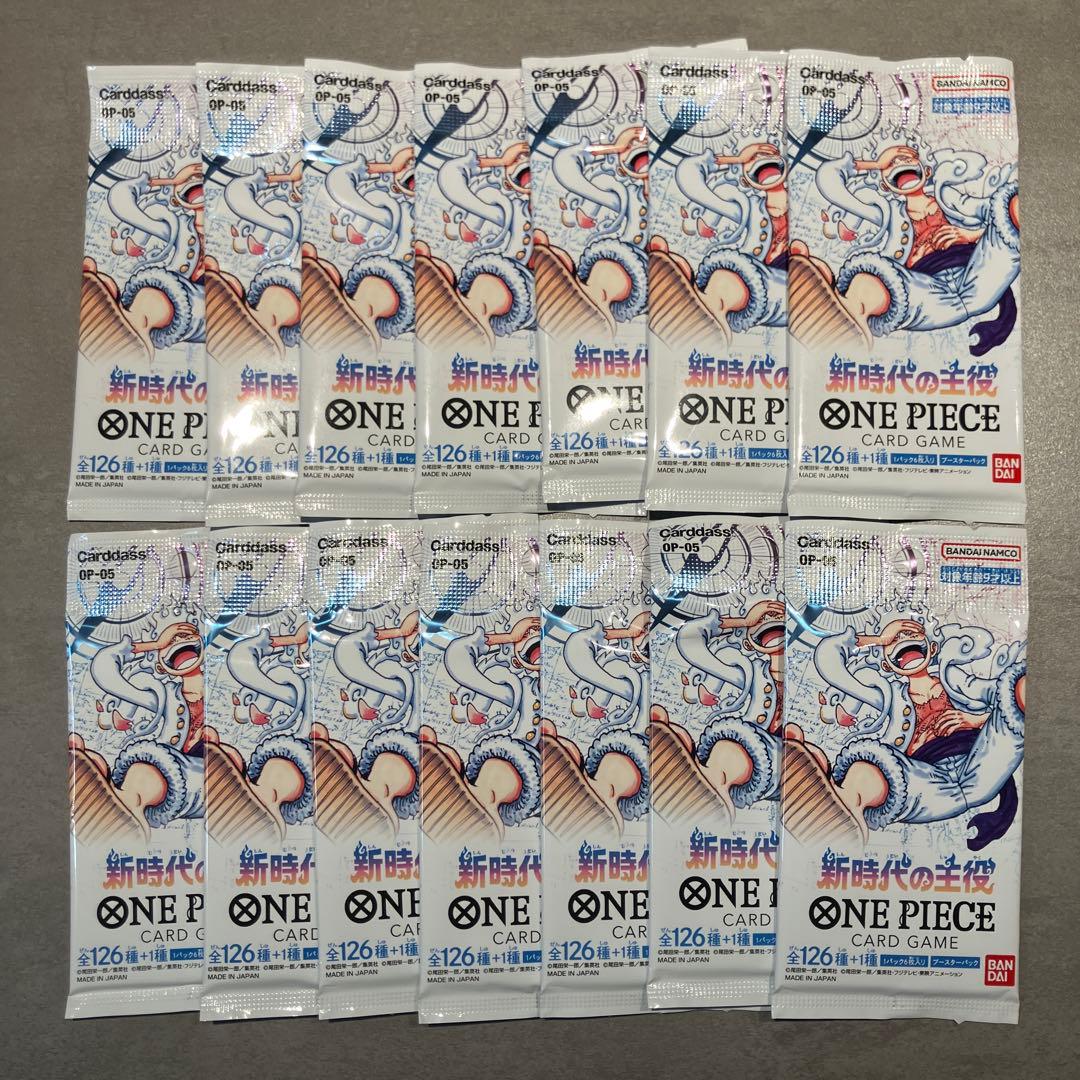 新時代の主役ワンピース トレーディングカード 14パック