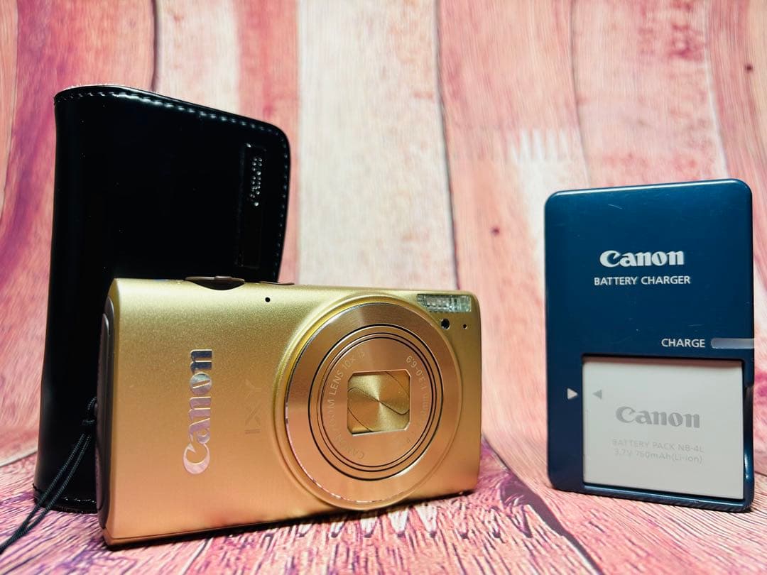 美品 ケース付き Canon キャノン IXY 610F デジタル PC1897