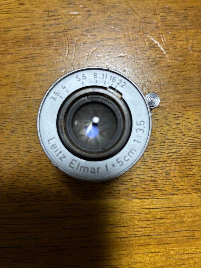 ライカ 赤Leica Elmar 5cm 50mm F3.5 Lマウント