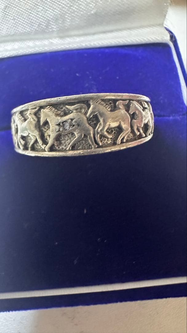 pt100 装飾的なリング 約7.0g