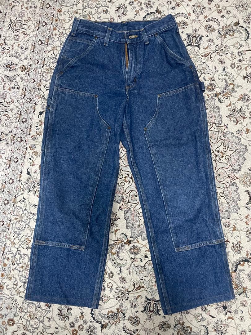 カーハート ダブルニーペインターパンツ　ワークパンツ　デニム