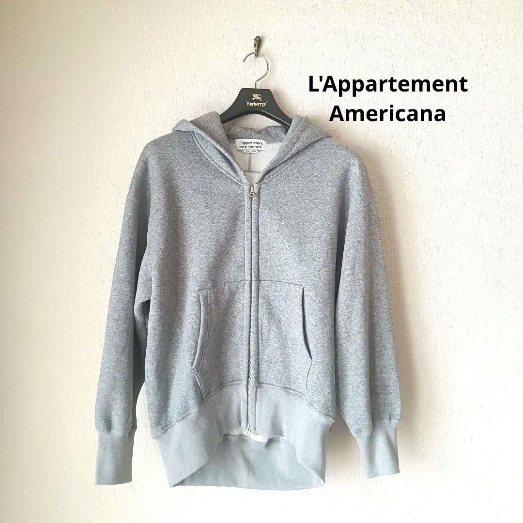 L'Appartement Americana ワイドフルジップフーディー