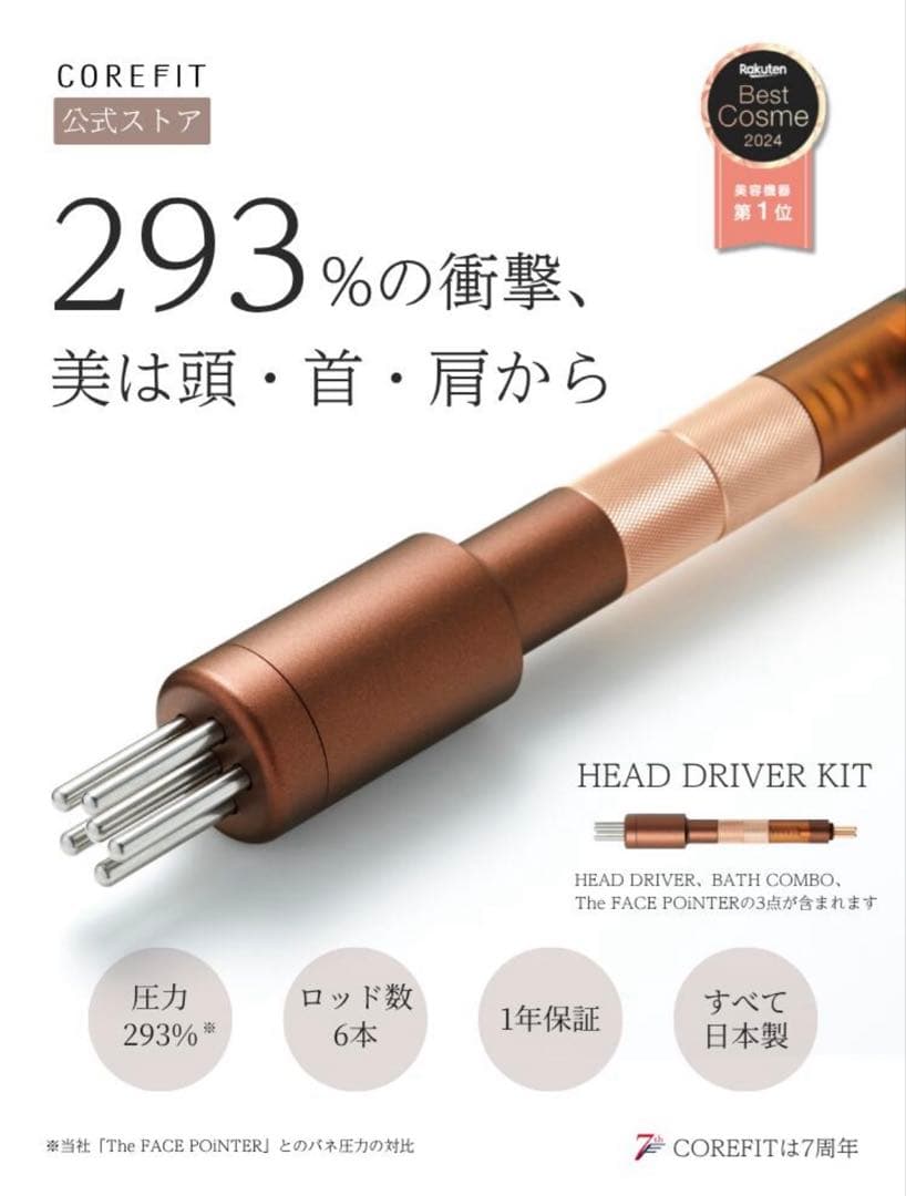 COREFIT HEAD D KIT 7th フェイスポイント