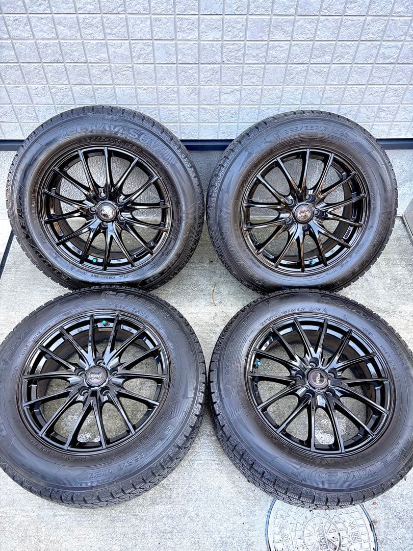 GOODYEAR17インチ スタッドレスタイヤホイールセット 225/65R17