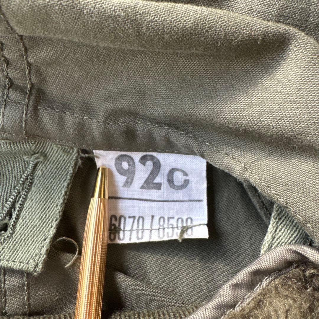 80sビンテージ【フランス軍・M-64ミリタリーパーカー】ライナー付