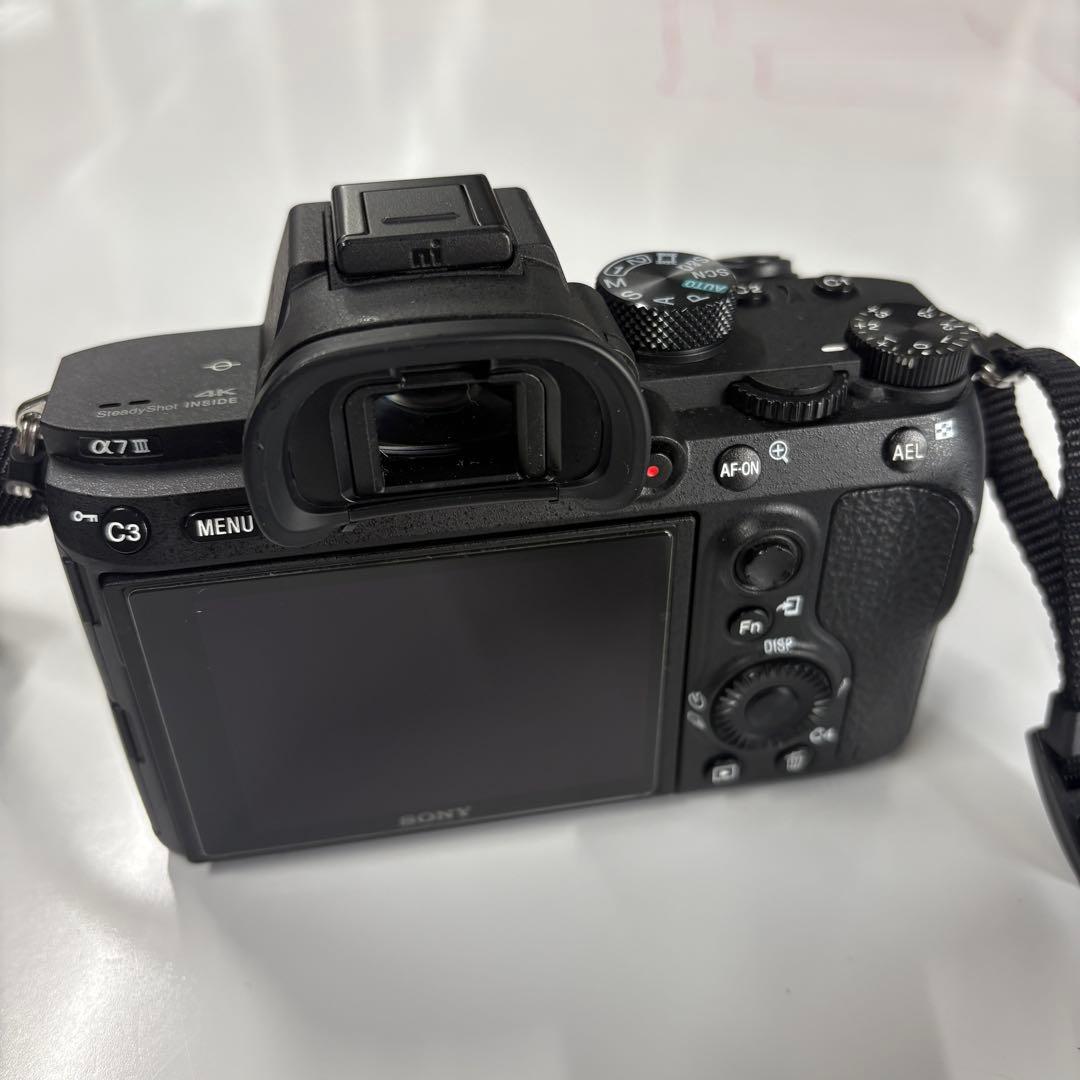 【美品】Sony α7 III ミラーレスカメラ 本体とレンズ付き