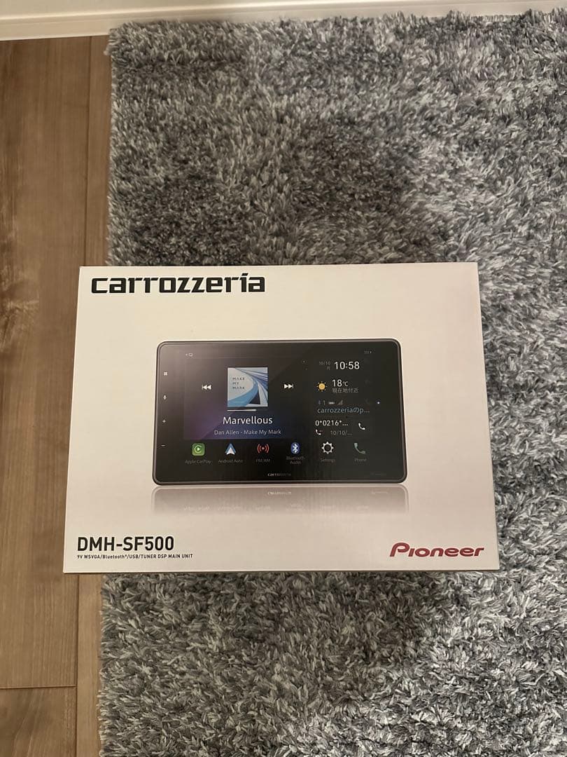 カロッツェリア　dmh-sf500 ディスプレイオーディオ　9インチ