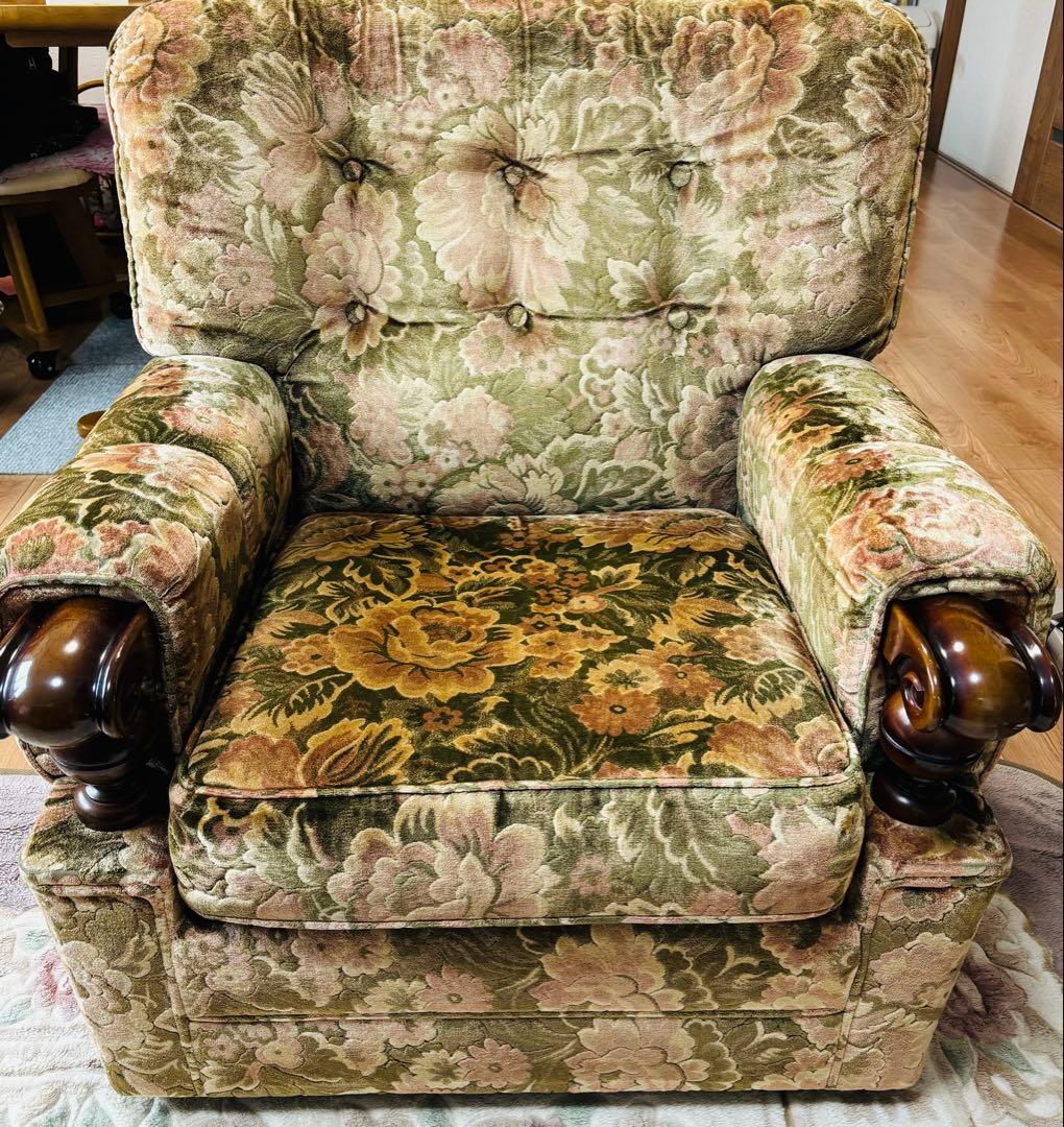 karimoku カリモク家具 オールド カリモク　ソファ①