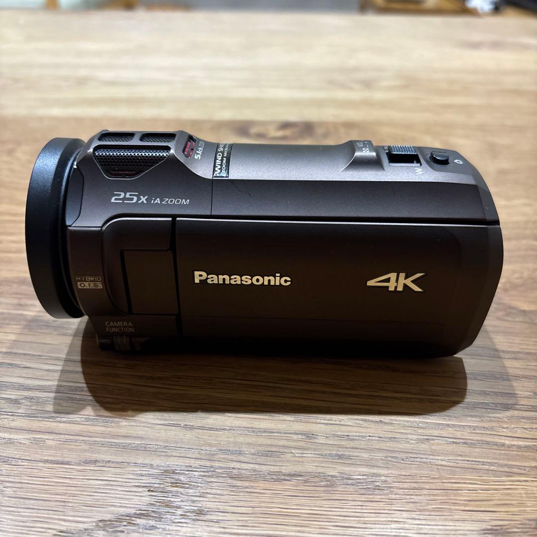 Panasonic HC-VX992M 4Kビデオカメラ　予備バッテリー付