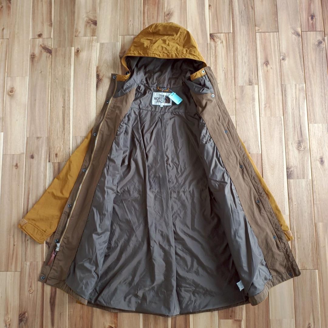 美品　ノースフェイス　スプリング　マウンテン　　　コート　レディースＬ　オークル