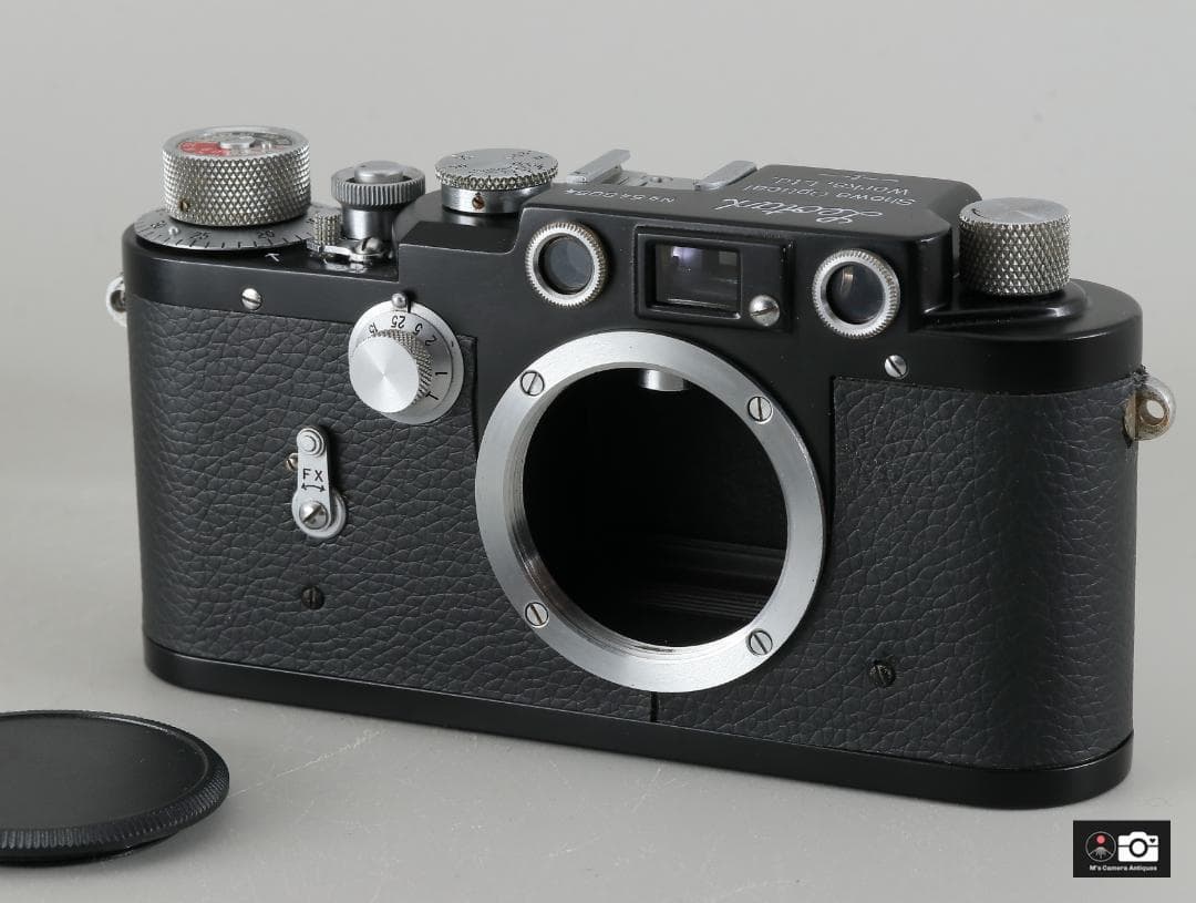 実用美品 Leotax F ブラック シャッター調整済