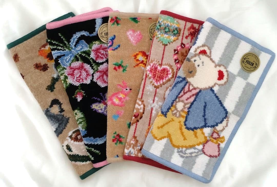 FEILER(フェイラー) 新品ハンカチ5枚②