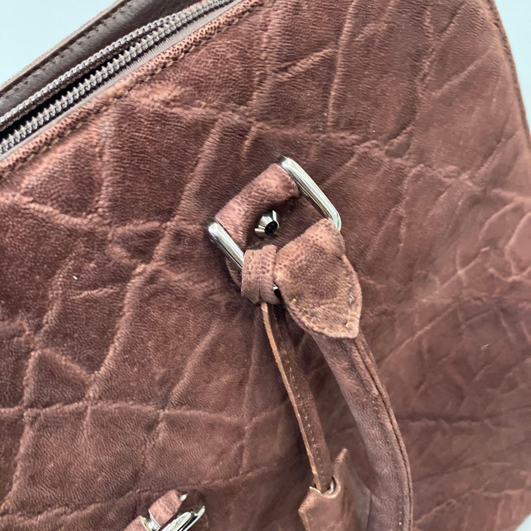 ハンドバッグ ビジネスバッグ ボストンバッグ レザー 象革 エレファント