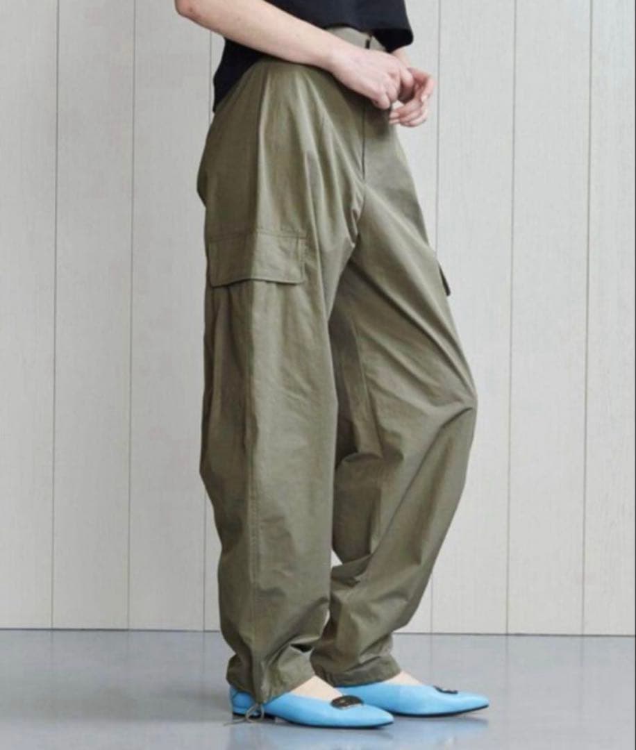 h beauty&youth オリーブグリーン カーゴパンツ　完売品