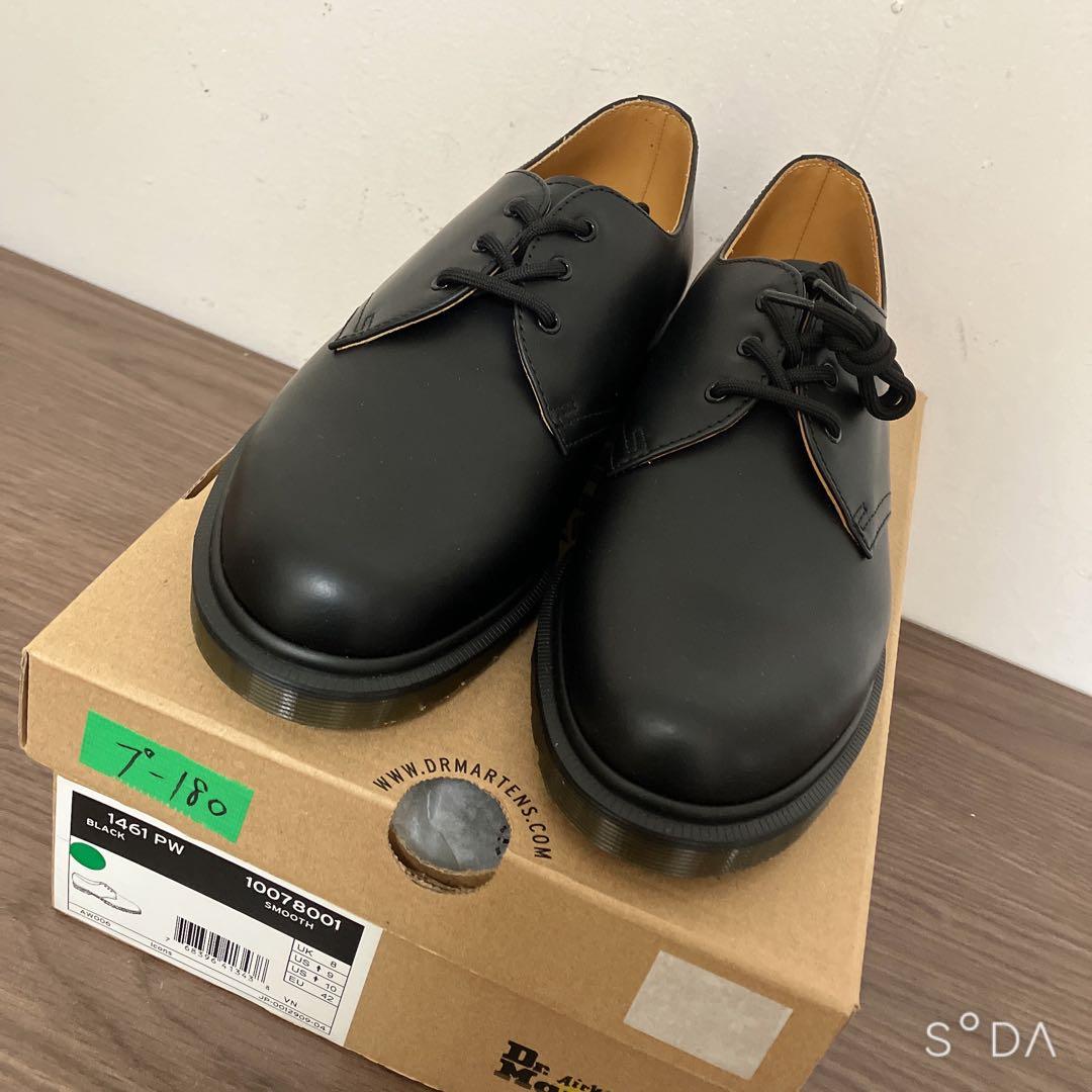 【未使用】ドクターマーチン 1461 PW(黒) 27cm（プー180）