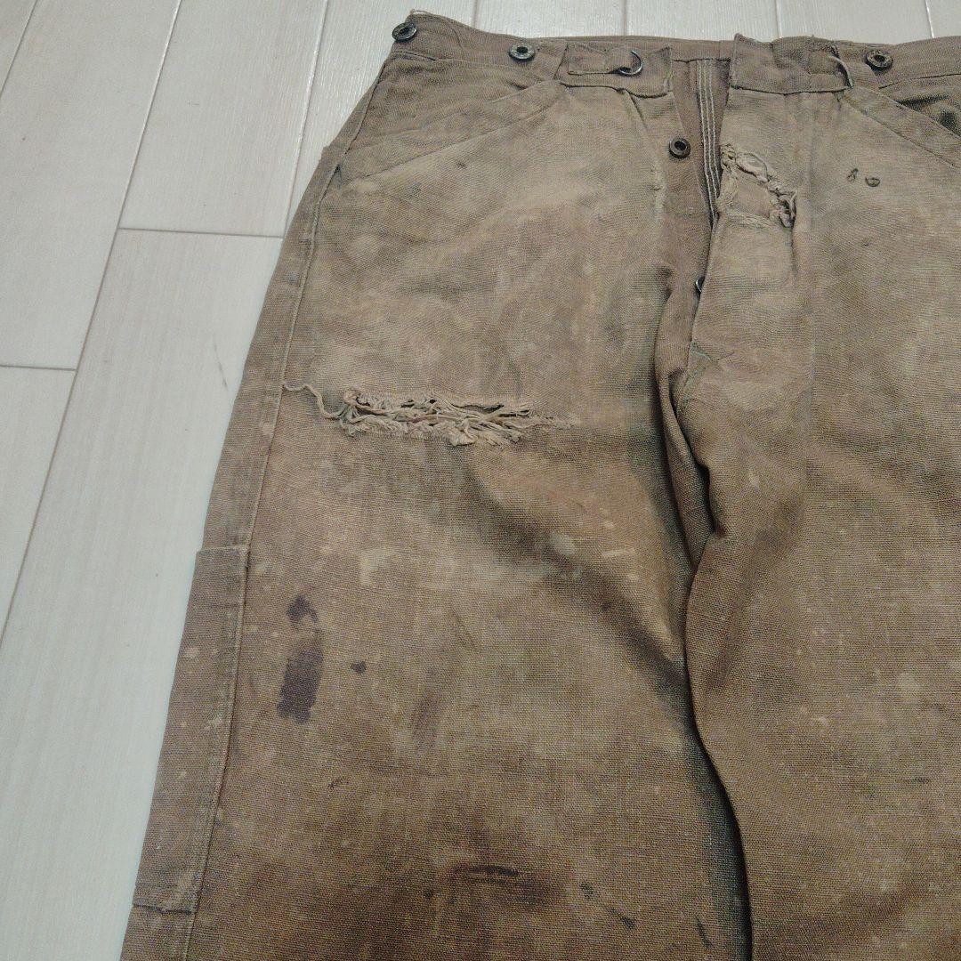 o*y様 40's　ミリタリーパンツ月桂樹ボタン