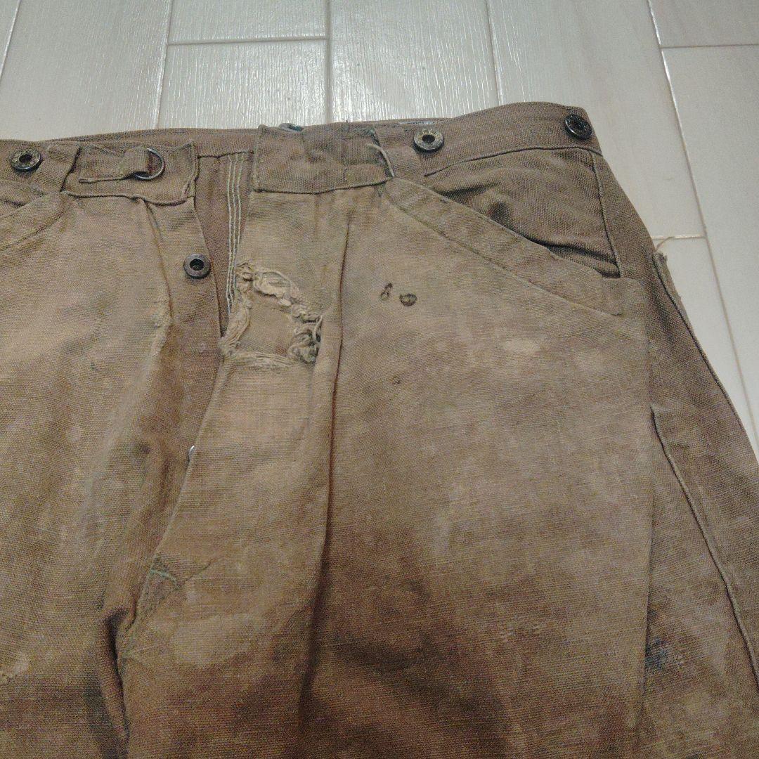 o*y様 40's　ミリタリーパンツ月桂樹ボタン