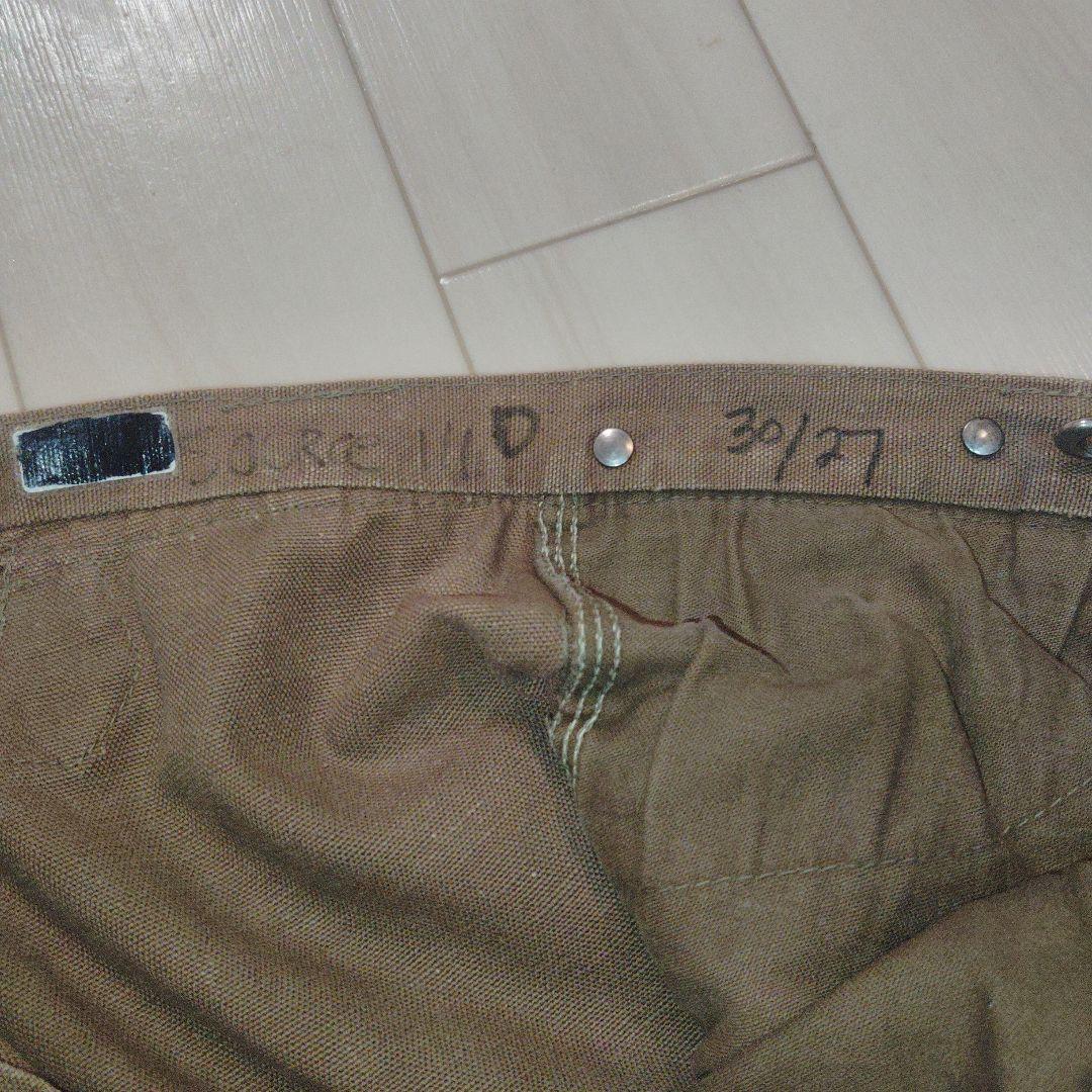 o*y様 40's　ミリタリーパンツ月桂樹ボタン