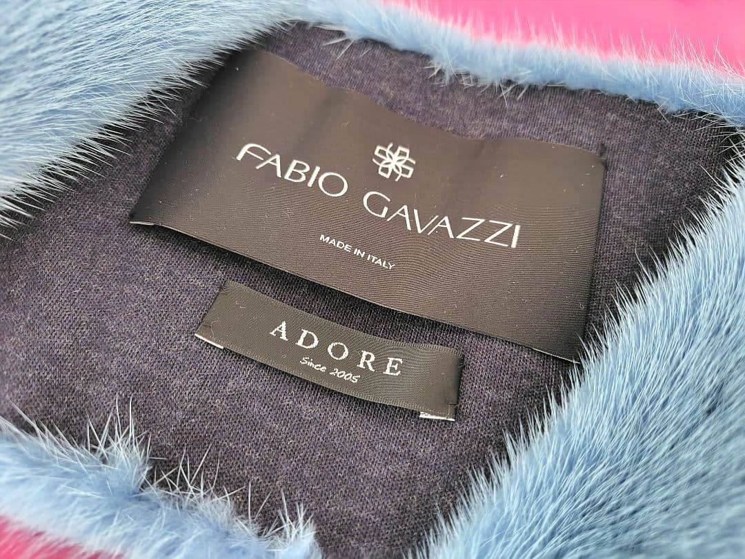 【ミンク】ADORE スヌード sagafurs FABIOGAVAZZI 伊製