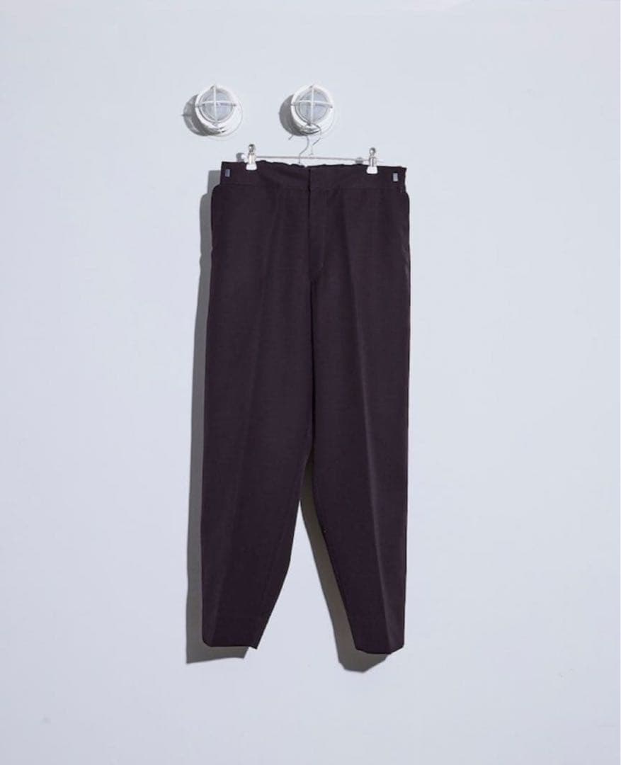 パンツ everyone x FARAHwool adjustable trousers