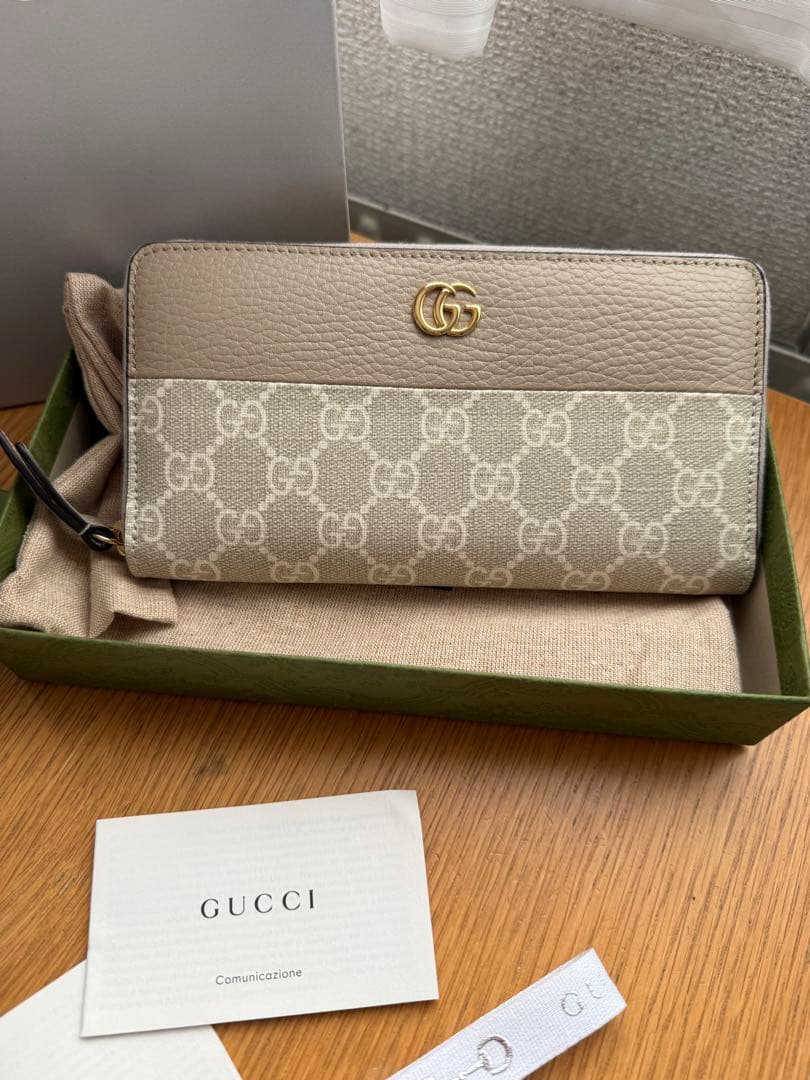専用！最終お値下げ！！新品未使用！！⭐︎GUCCI GGマーモント⭐︎長財布⭐︎