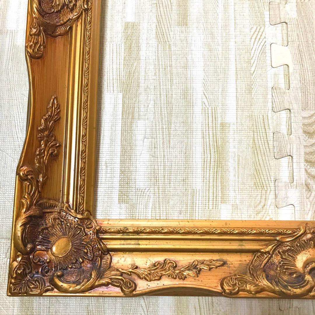 アンティーク　油絵　水彩画　日本画　西洋画　額縁　ゴールド　②