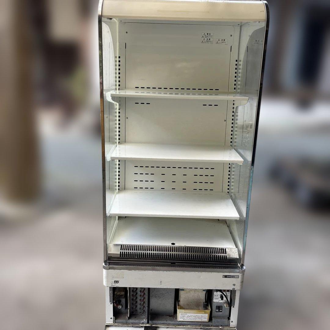 サンデン冷蔵ショーケースFL15 100V冷蔵庫 3段棚