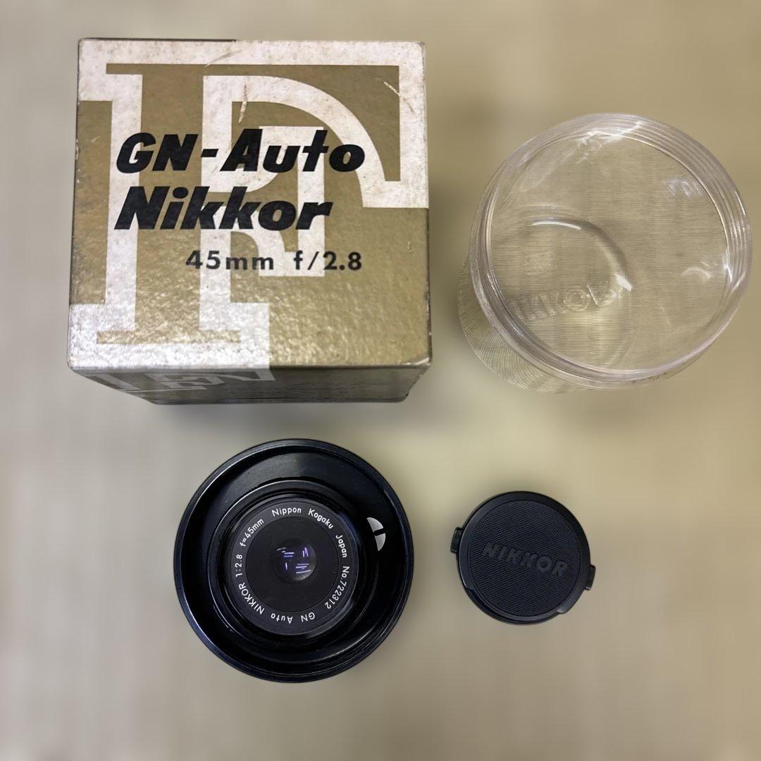 【Nikkor】ニコンGN-Auto Nikkor 45mm f/2.8 レンズ