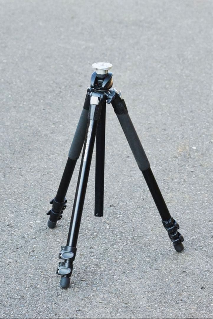 Manfrotto マンフロット 055XproB アルミ三脚+雲台+ケース