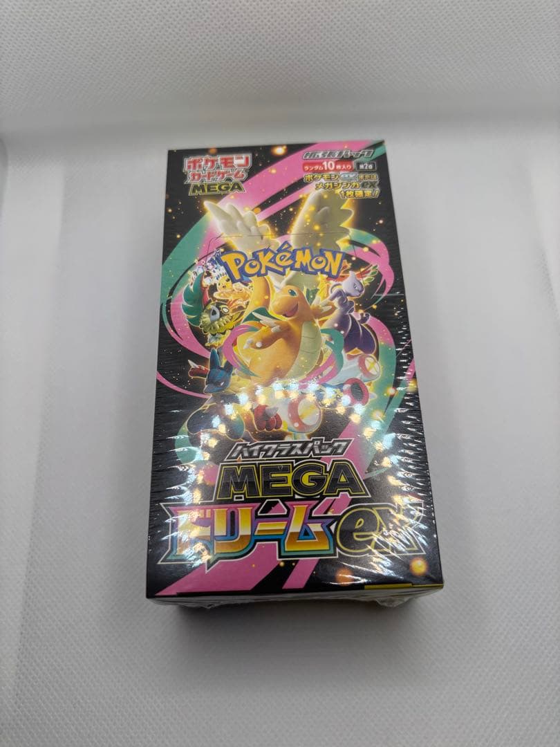 ポケモンカードゲーム MEGAドリームex シュリンク付きBOX