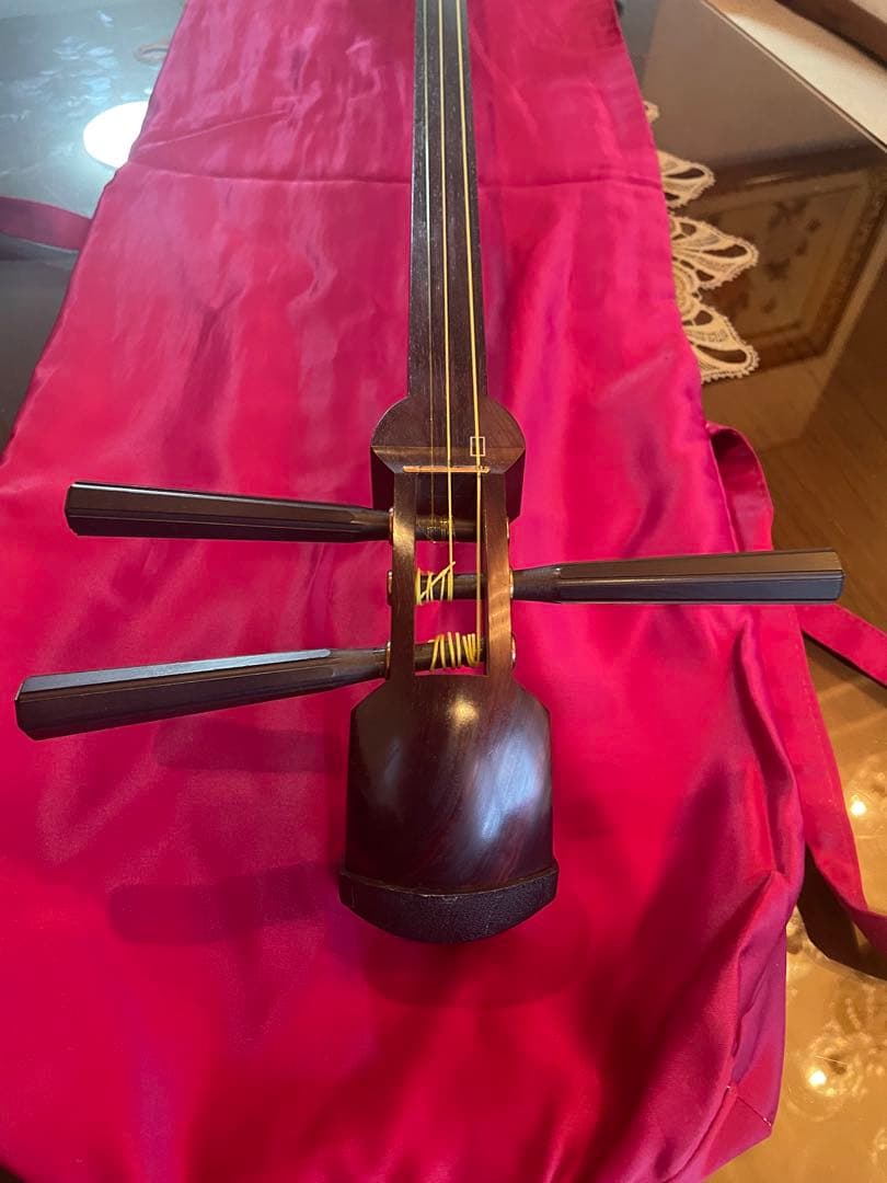 三味線　紅木中棹『小唄端唄長唄』