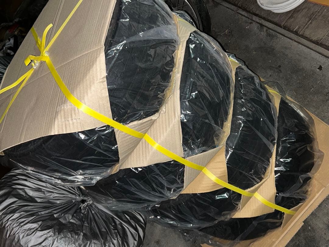 ESB TC-01 ホイール.タイヤセット6穴　中古 8.0j 16in＋15