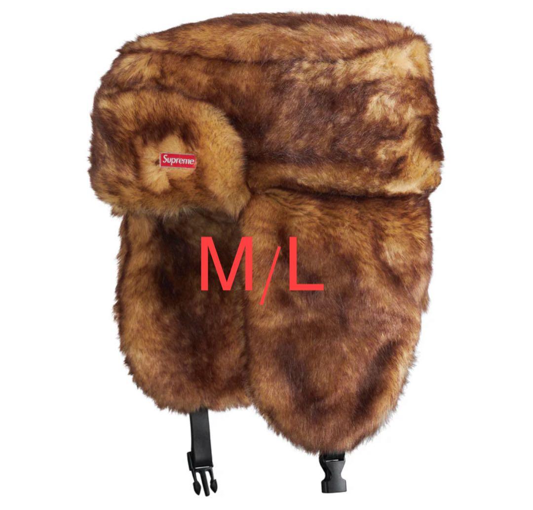 supreme Ushanka Hat ブラウン