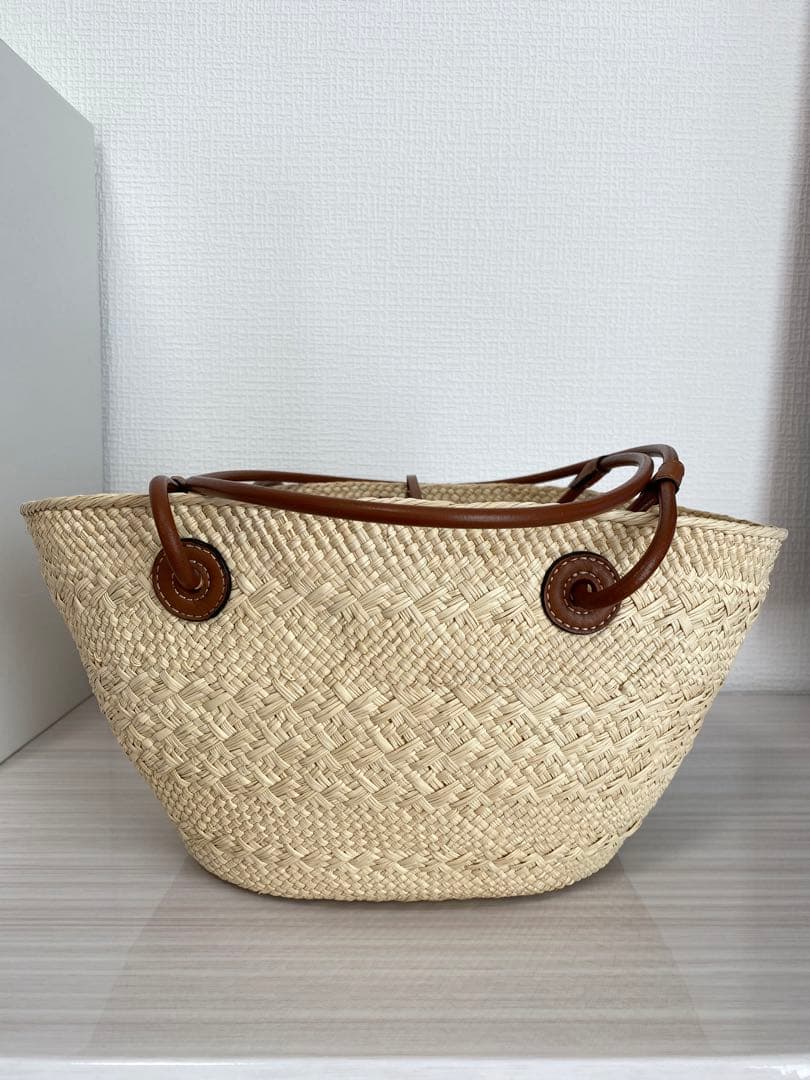 【美品】正規品 LOEWE アナグラム カゴバッグ スモール