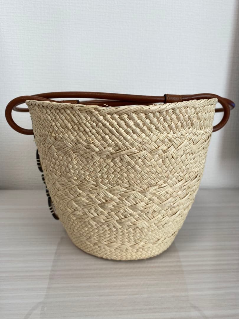 【美品】正規品 LOEWE アナグラム カゴバッグ スモール