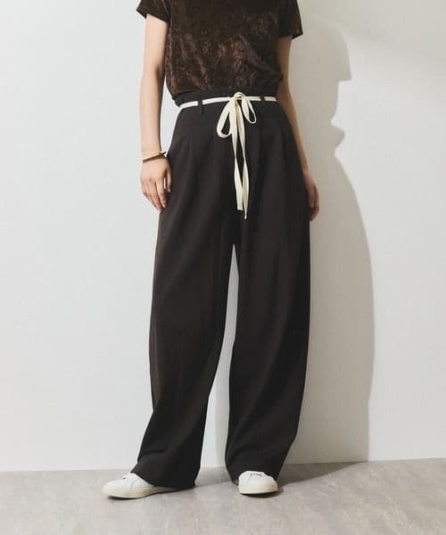 ハイウエストカーブパンツ