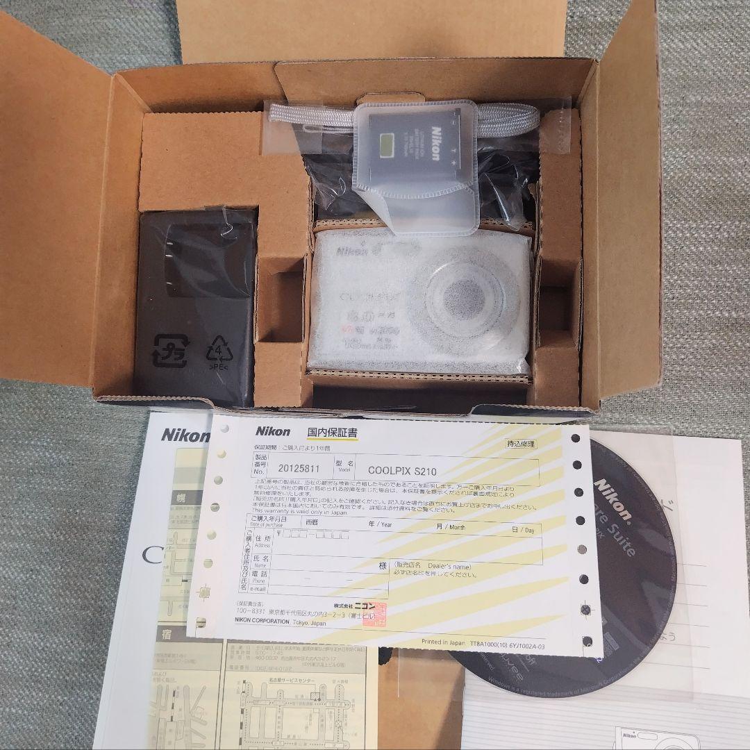 【希少】 Nikon Coolpix S210 シルバー