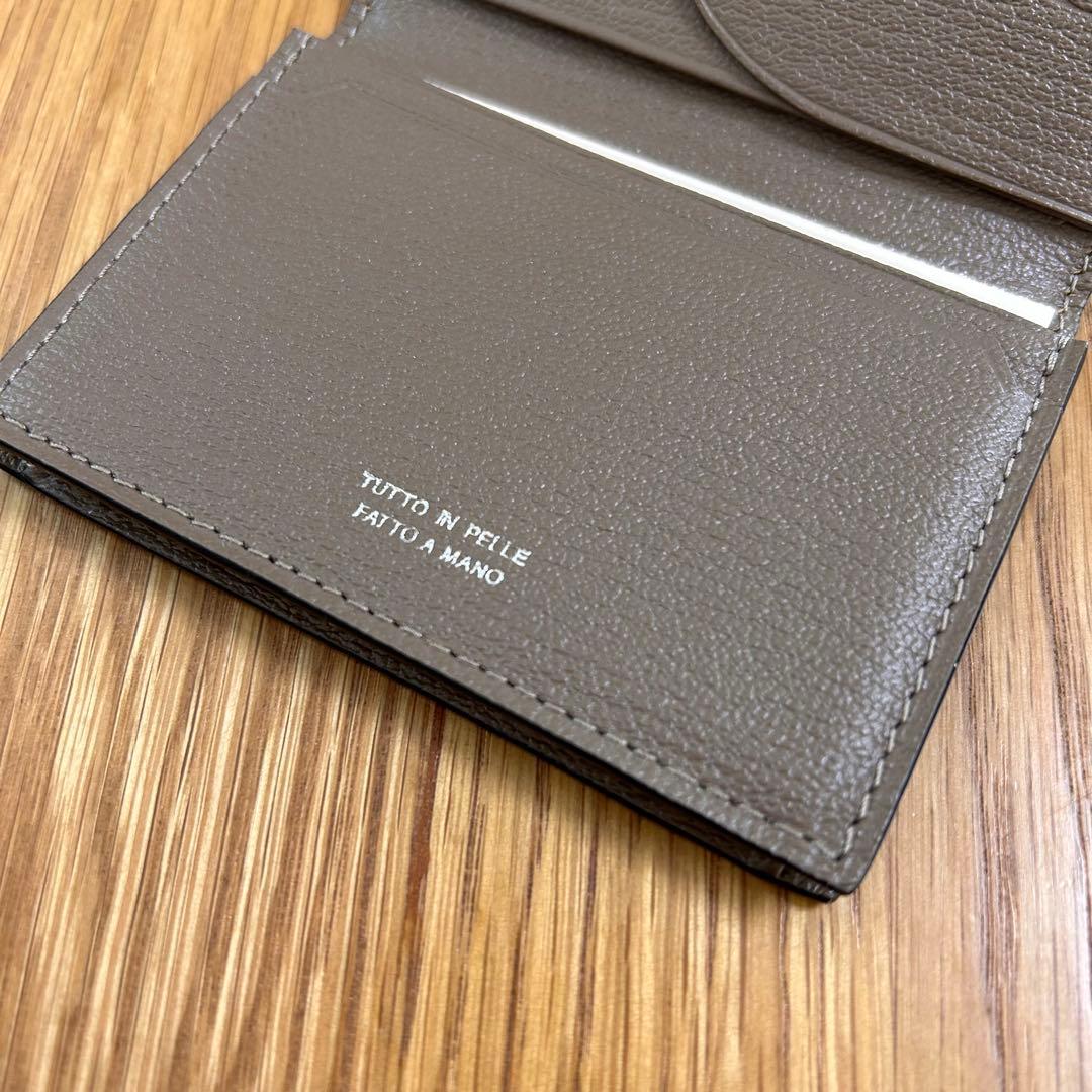 L'arcobaleno ラルコバレーノ 名刺入れ ブラック ビジネス レザー