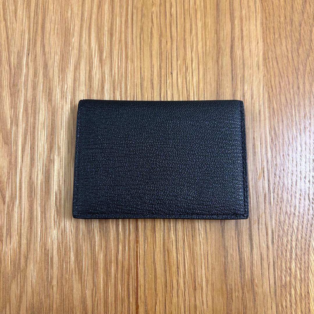 L'arcobaleno ラルコバレーノ 名刺入れ ブラック ビジネス レザー