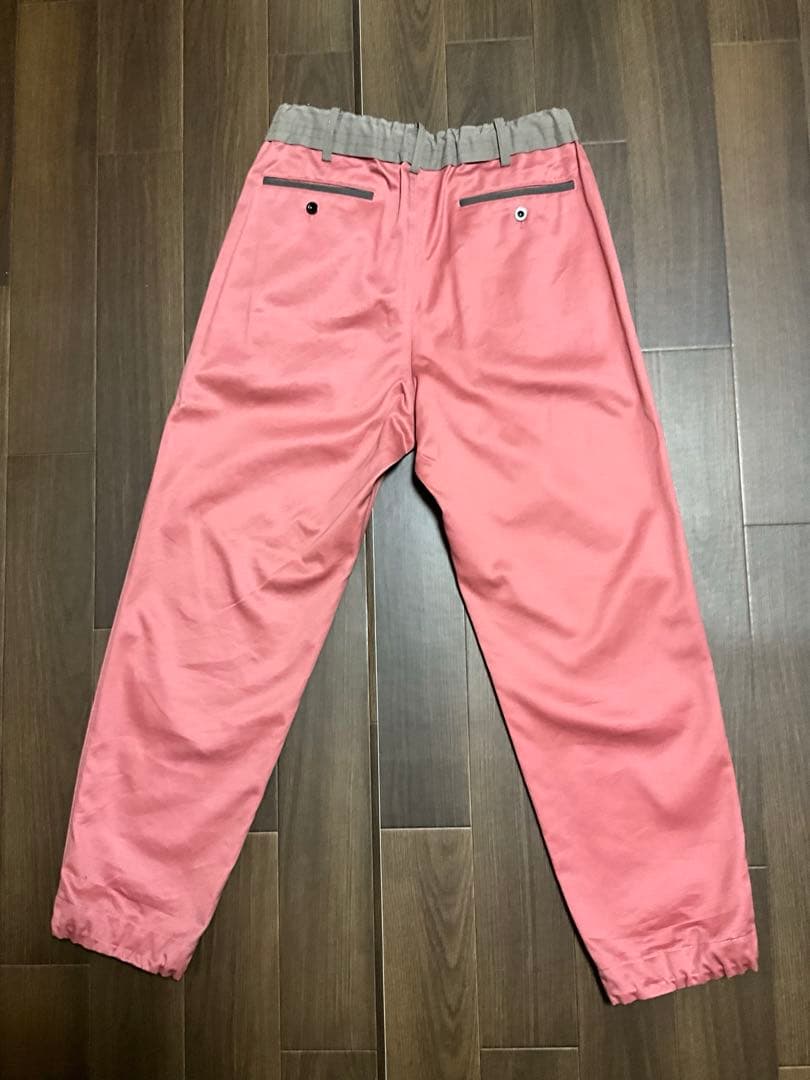 sacai コットンチノパンツ　22AW size2