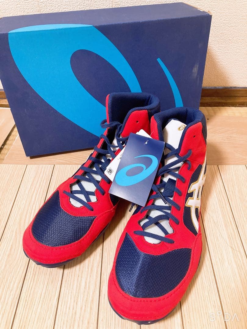 アシックス　レスリング　ボクシングシューズ　1382