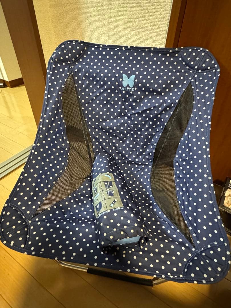 d*6様 メイフライチェア 水玉 ロータイプ